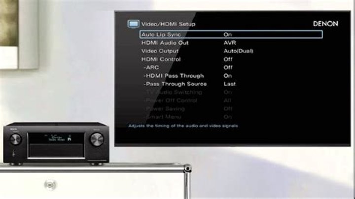 How do I get a Denon receiver on my network?