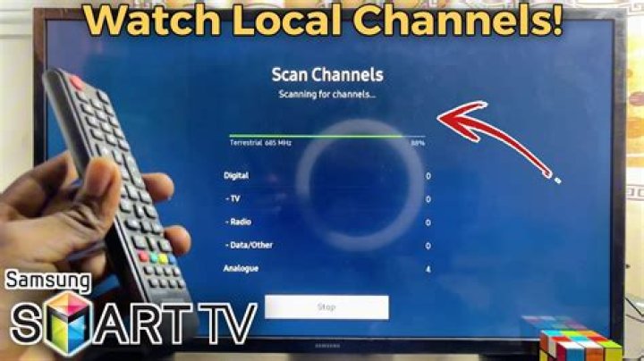 How do I get channels on my Sansui TV?