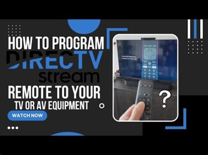How do I get my DIRECTV remote to work?