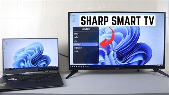 How do I get my Sharp TV to display?