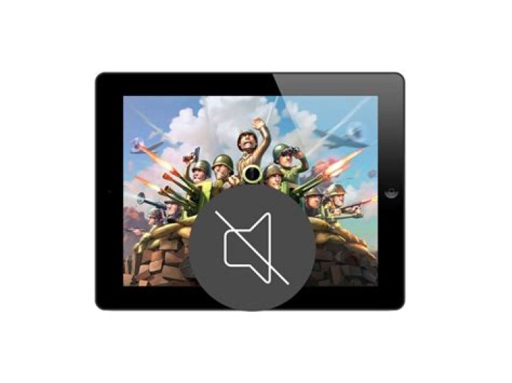 How do I get my sound back on my tablet?