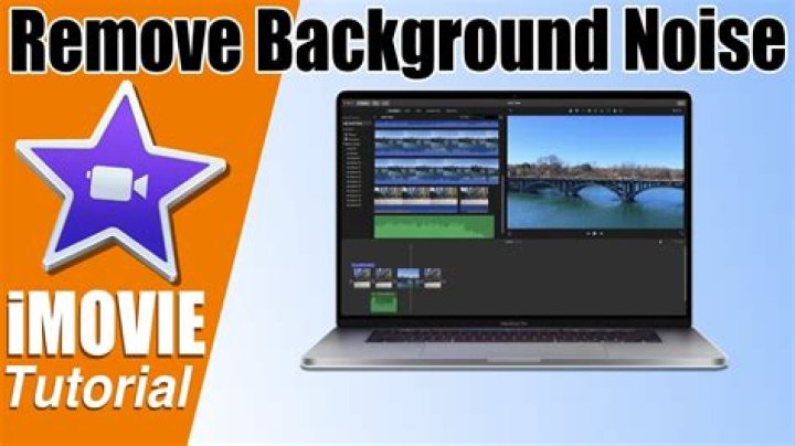 How do I get rid of background noise on my TV?