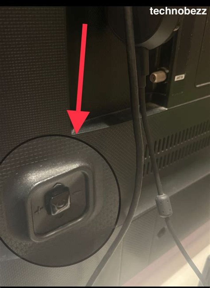 How do I get rid of the volume icon on my Samsung TV?