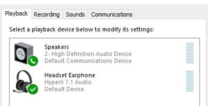 How do I get sound to play through my USB speakers?