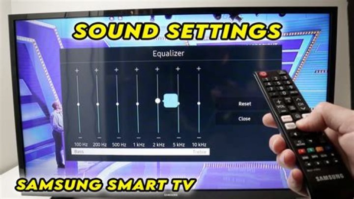 How do I get the sound back on my Samsung Smart TV?
