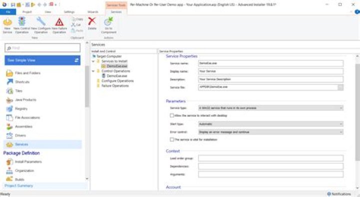 How do I give a user a log in as a service?
