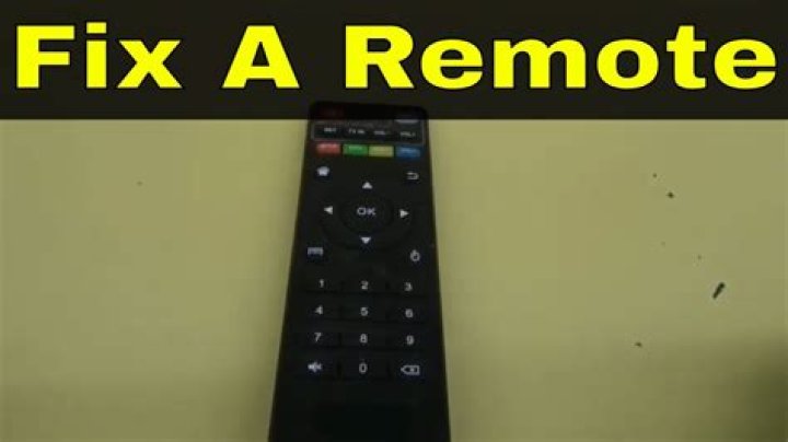 How do I know if my remote control is broken?