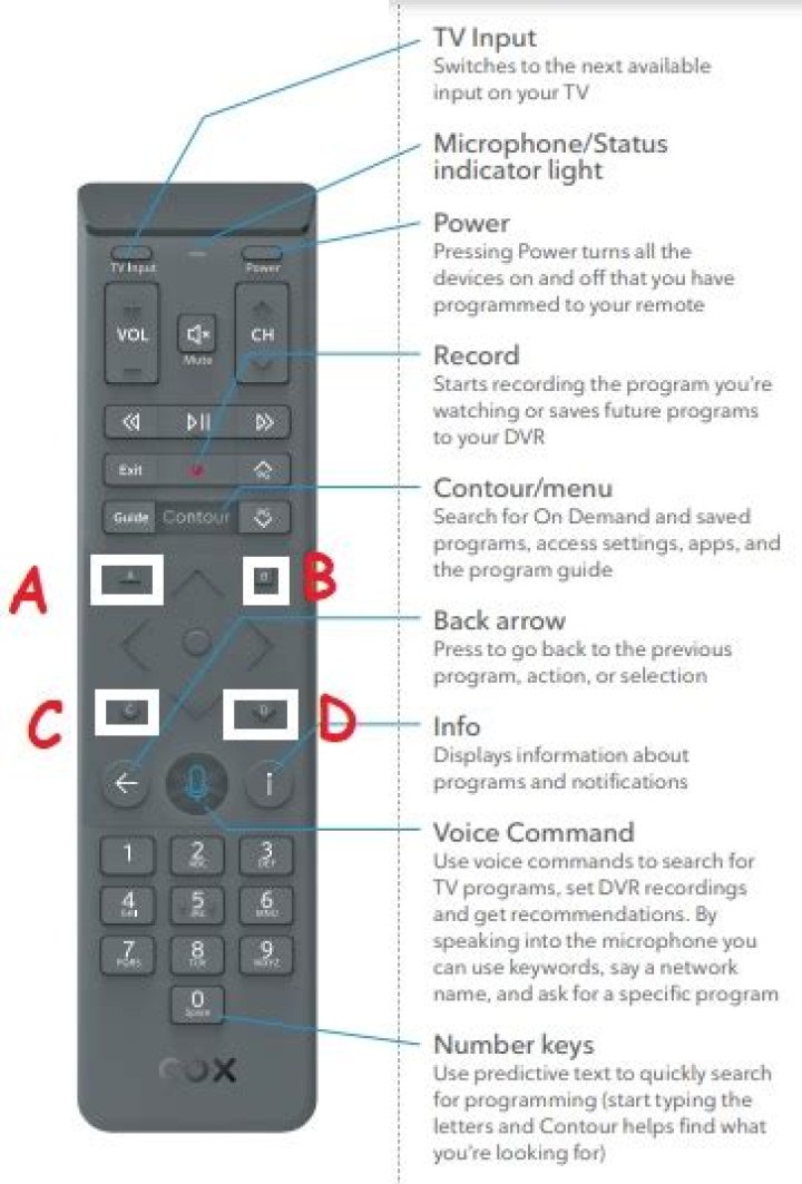 How do I program my Cox contour remote to my surround sound?