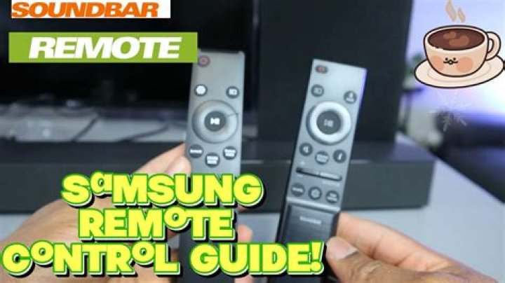 How do I program my Samsung Soundbar remote?