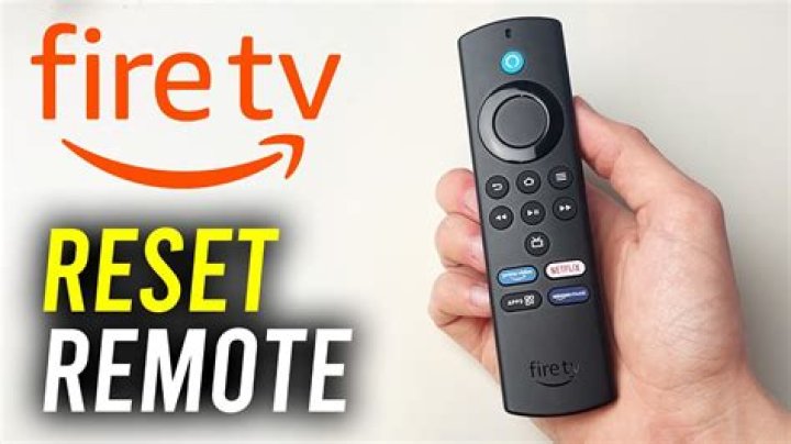 How do I reset my Amazon remote?