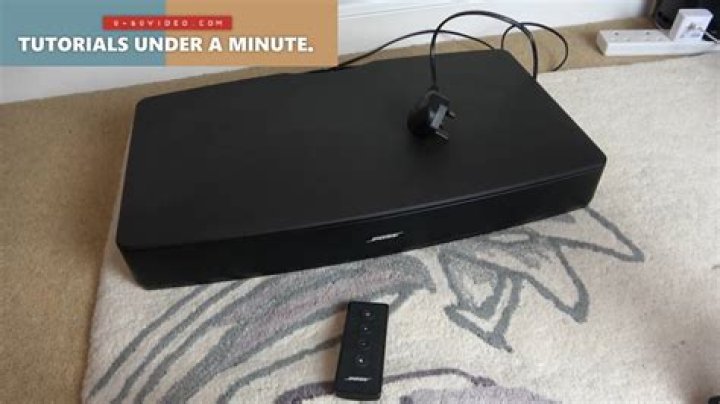 How do I reset my Bose Solo 15?