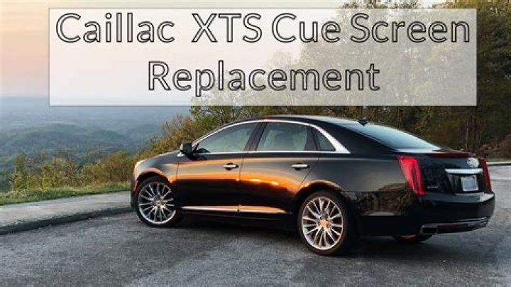 How do I reset my Cadillac XTS screen?