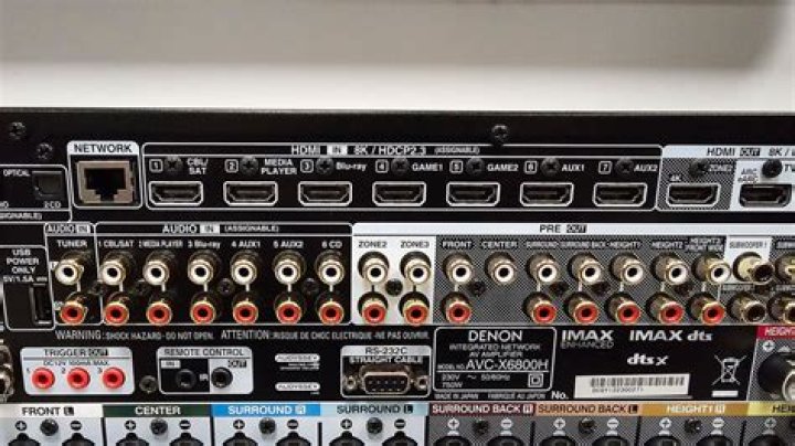 How do I reset my Denon AVR 2500?