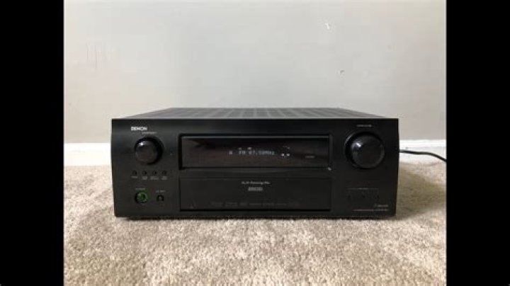 How do I reset my Denon AVR 3310ci?