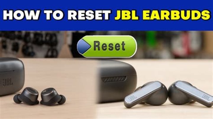How do I reset my JBL 250?