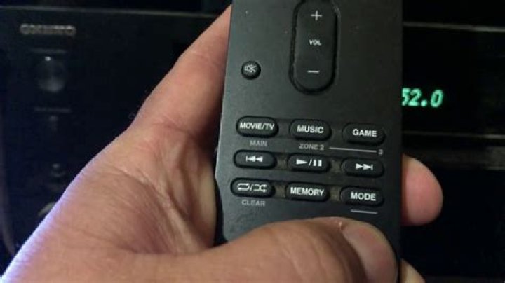 How do I reset my Onkyo RC 911r remote?