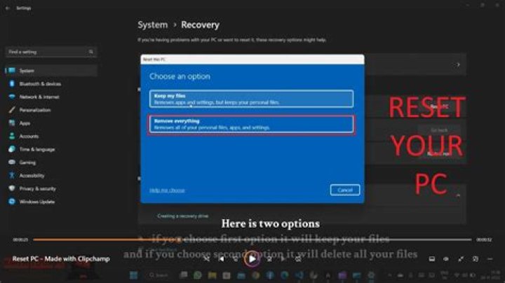 How do I reset my power source?
