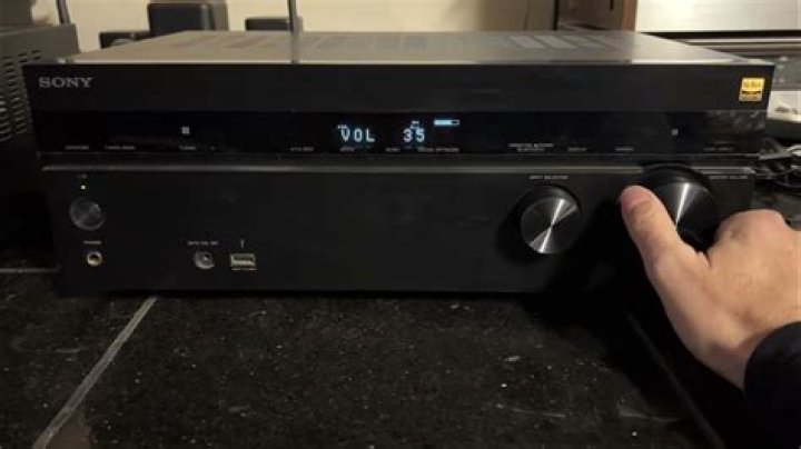 How do I reset my Sony STR DN850?