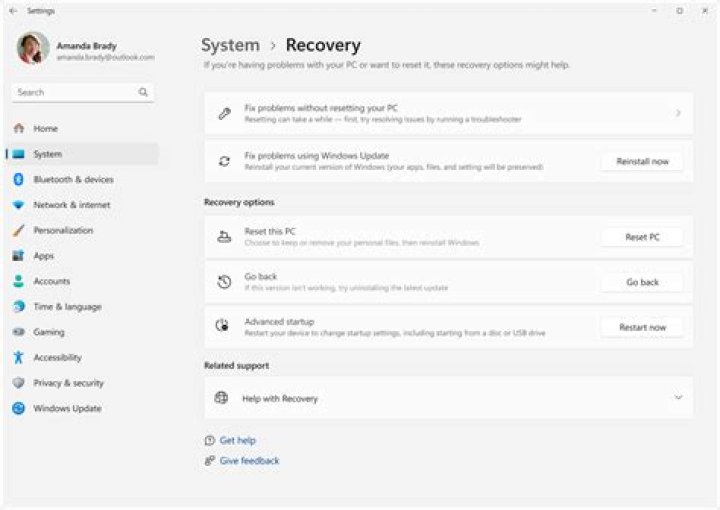 How do I reset my sound device?