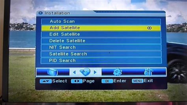 How do I setup my Freeview satellite receiver?