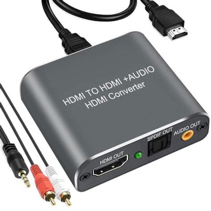 How do I split audio from HDMI?