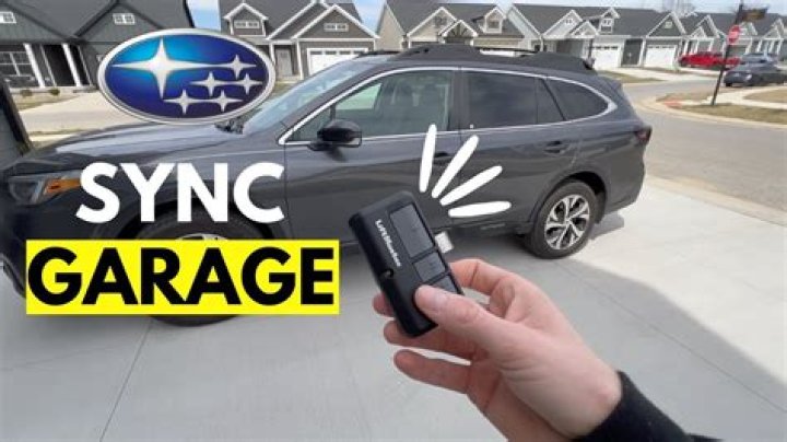 How do I sync my overhead door remote?