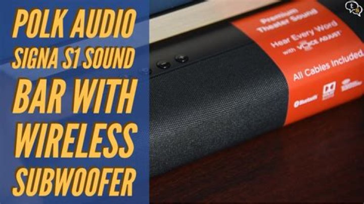 How do I sync my Polk subwoofer Signa S1?