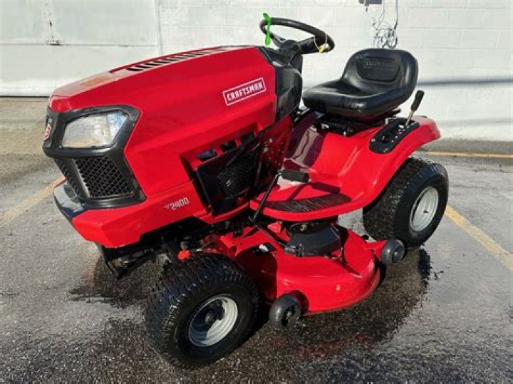 How do I tell the year of my Craftsman lawn tractor?