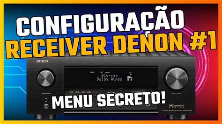 How do I turn off Denon Smart menu?