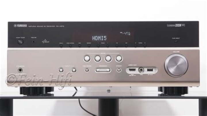 How do I use airplay on my Yamaha RX V675?