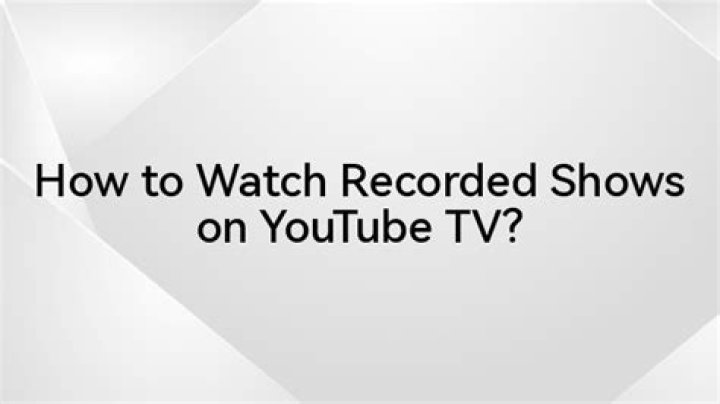 How do I watch my recorded shows on FIOS online?