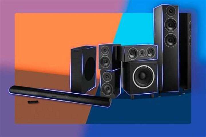 How do you adjust home theater sound?