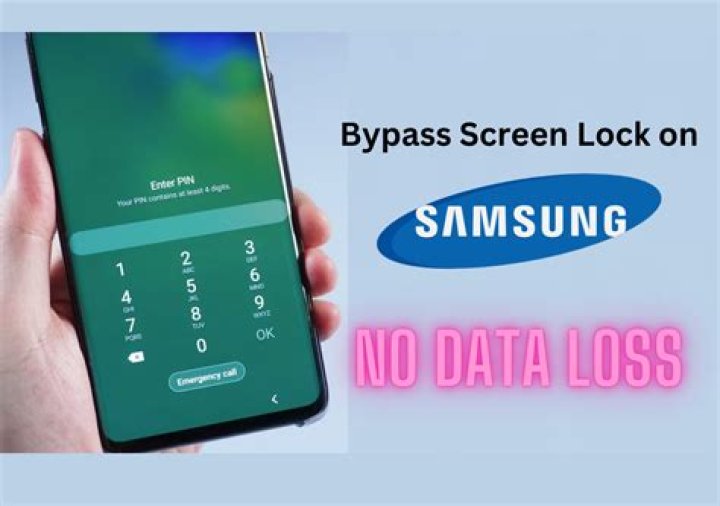 How do you bypass a lock screen without factory reset?