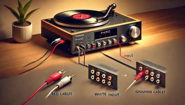 How do you connect turntables to RCA cables?
