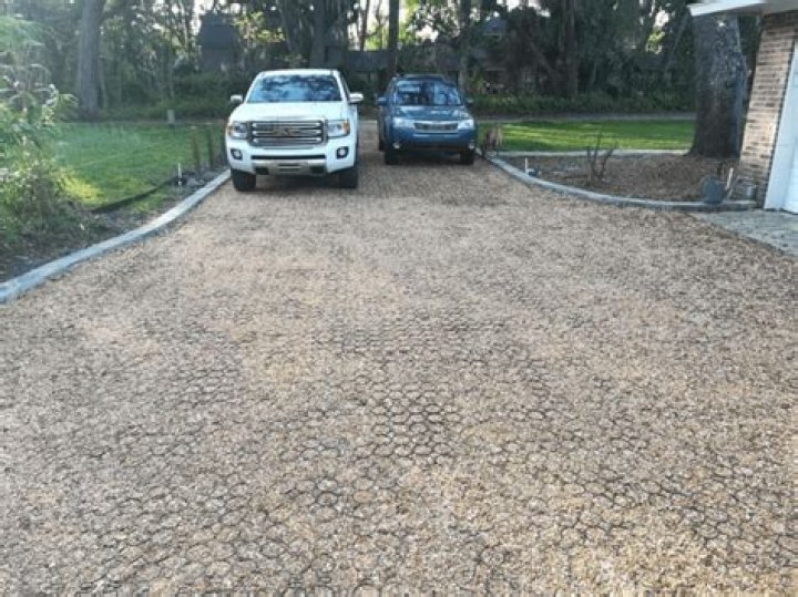 How do you fix a muddy driveway with gravel?