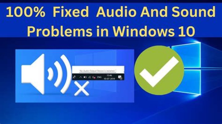 How do you fix sound settings?