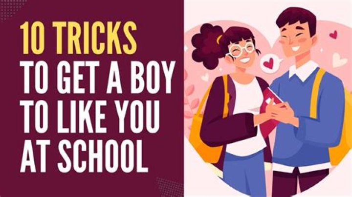 How do you get a boy to fall in love with you in 7th grade?