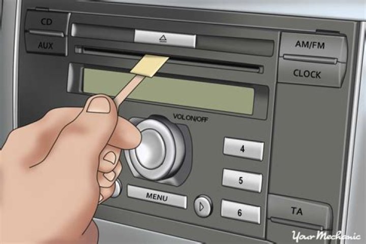How do you get a jammed CD out?