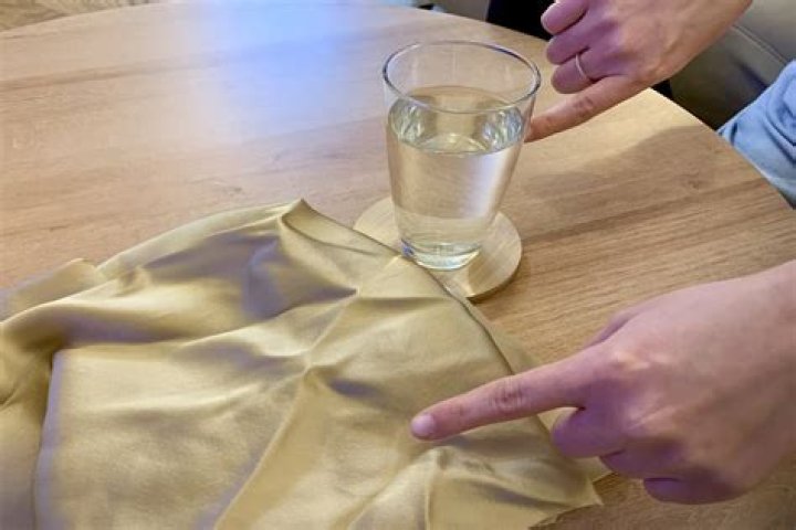 How do you get water stains out of bras?