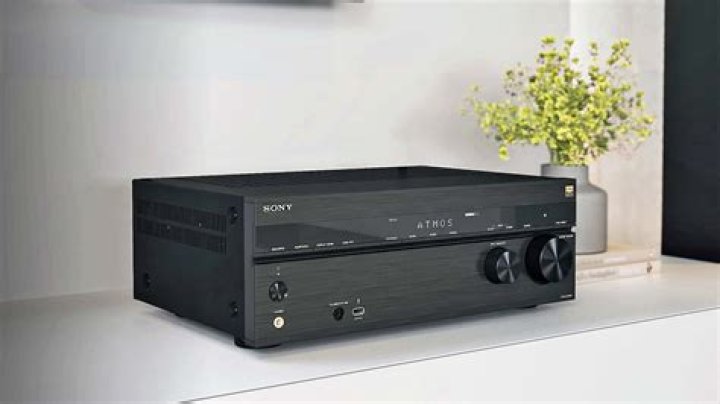 How do you hook up a Sony receiver?