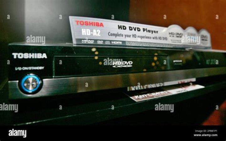 How do you hook up a Toshiba DVD player?