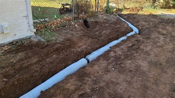 How do you install a French drain in your yard?