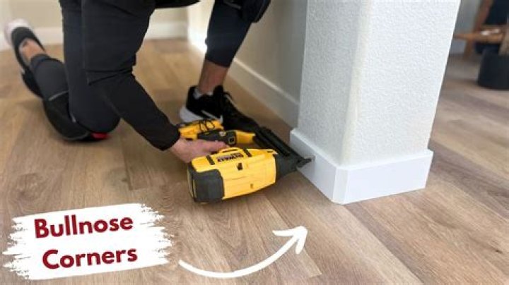 How do you install plastic bullnose?