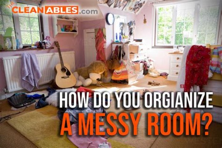 How do you make a messy room fast?