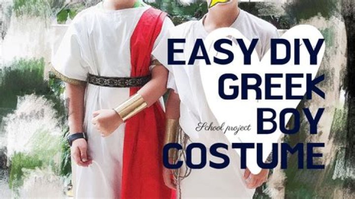 How do you make an ancient Greek costume?