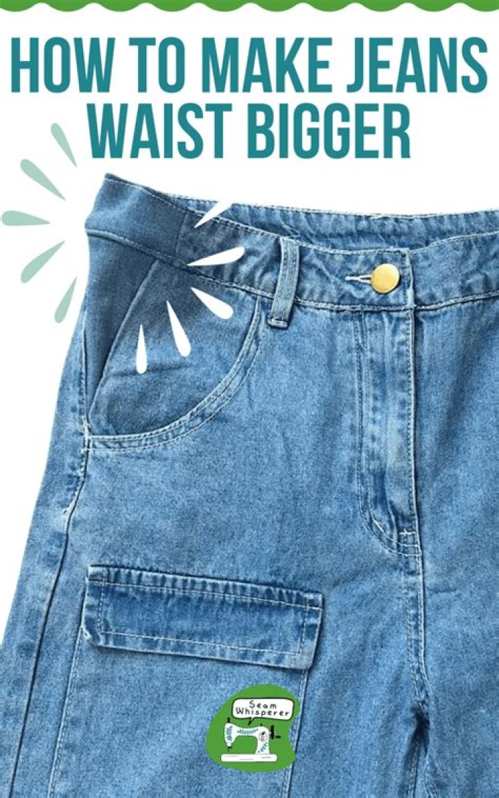 How do you make the waist of shorts bigger?