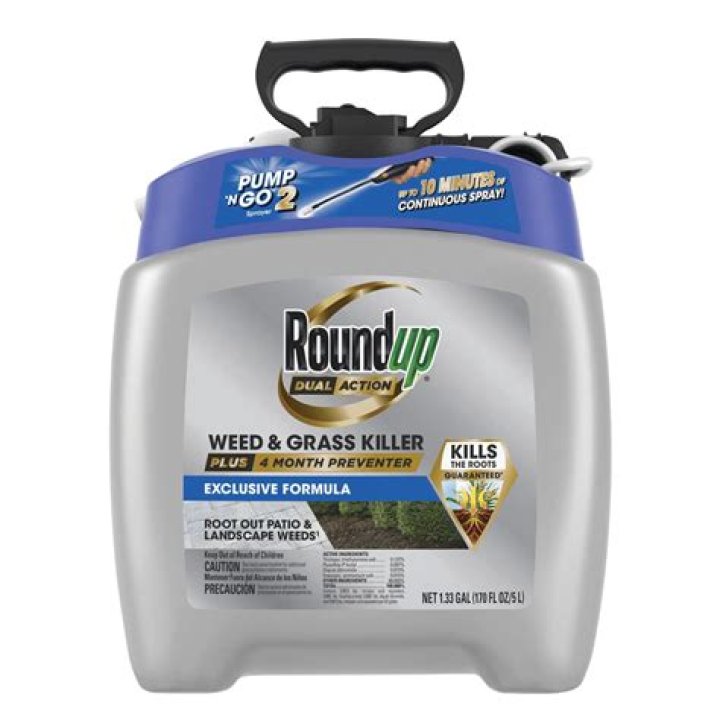 How do you mix Roundup weed and grass killer?