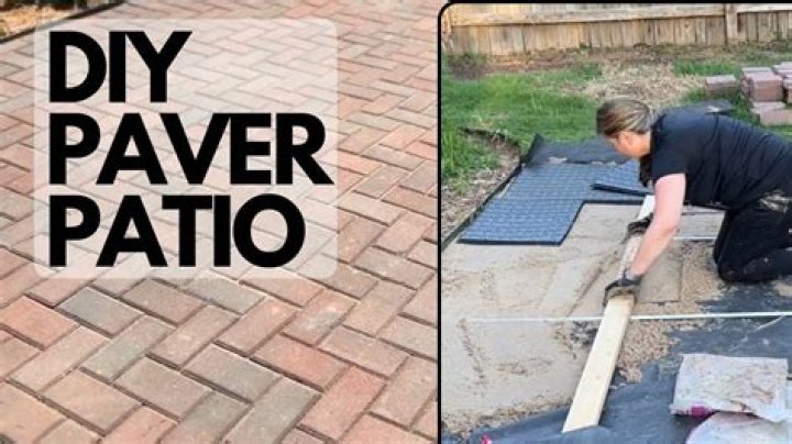 How do you prepare the ground for a patio?