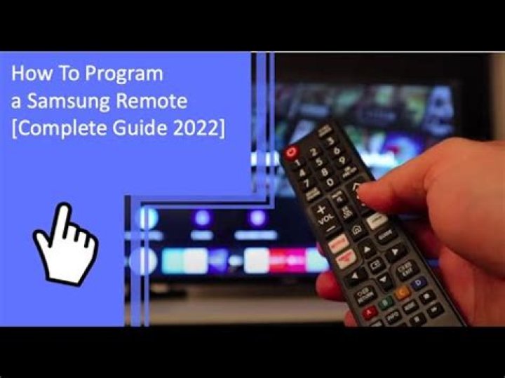 How do you program a pioneer remote to a Samsung TV?