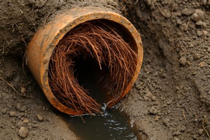 How do you remove redwood roots?